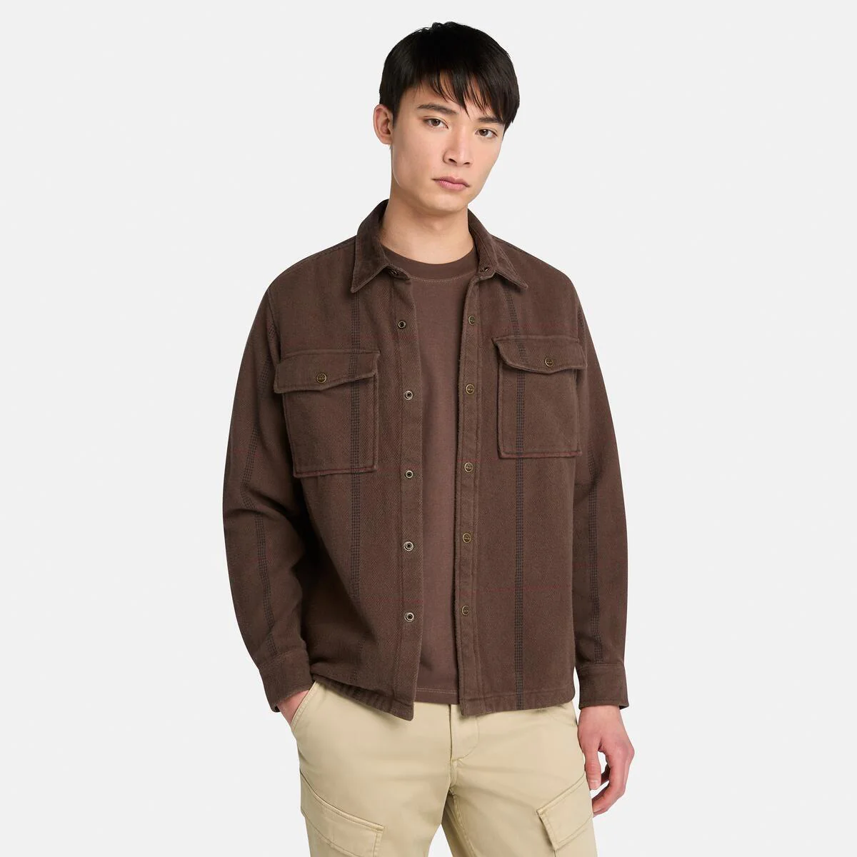 Men's Corduroy Collar Overshirt