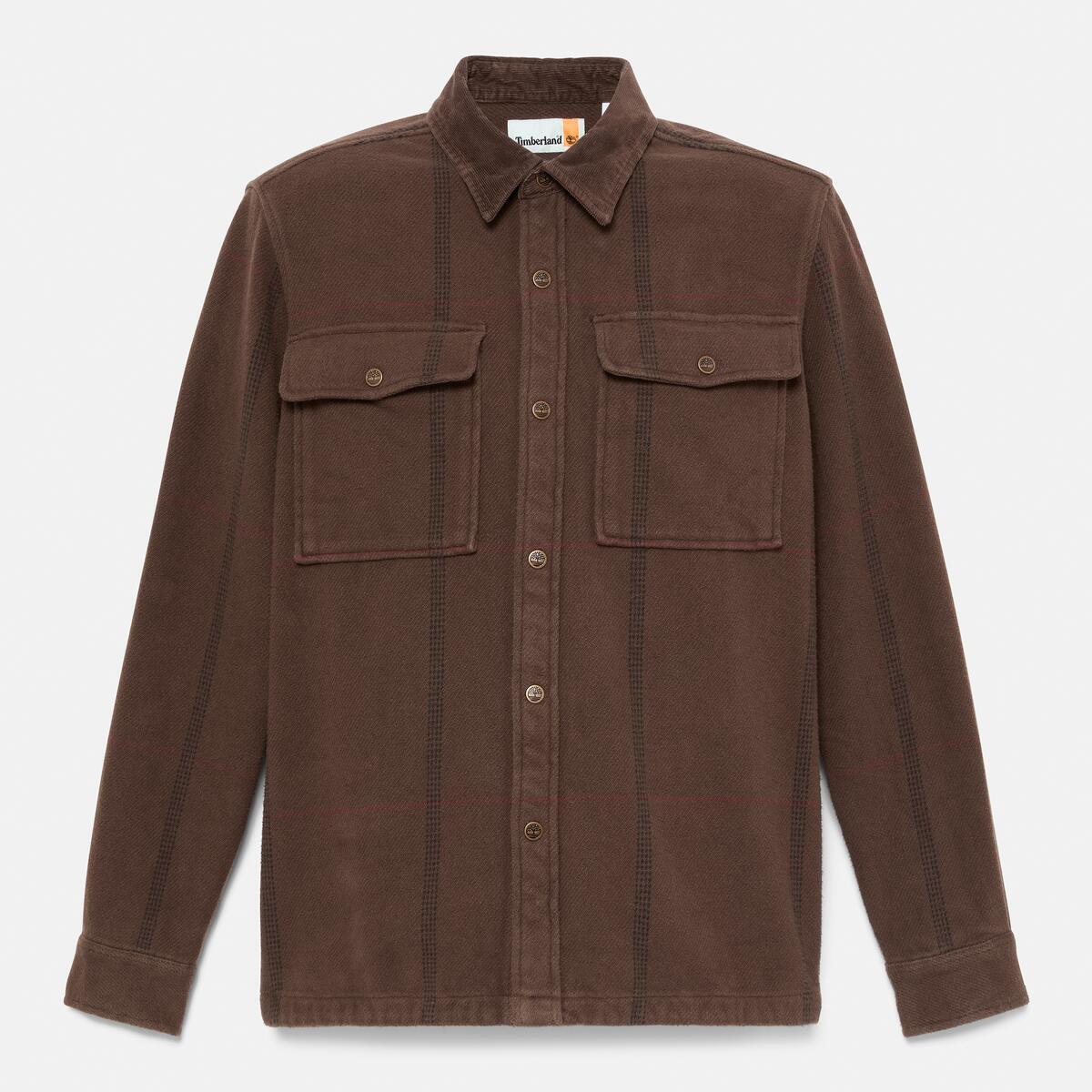 Men's Corduroy Collar Overshirt - Image 5