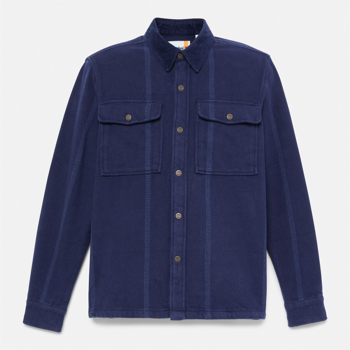 Men's Corduroy Collar Overshirt - Image 5