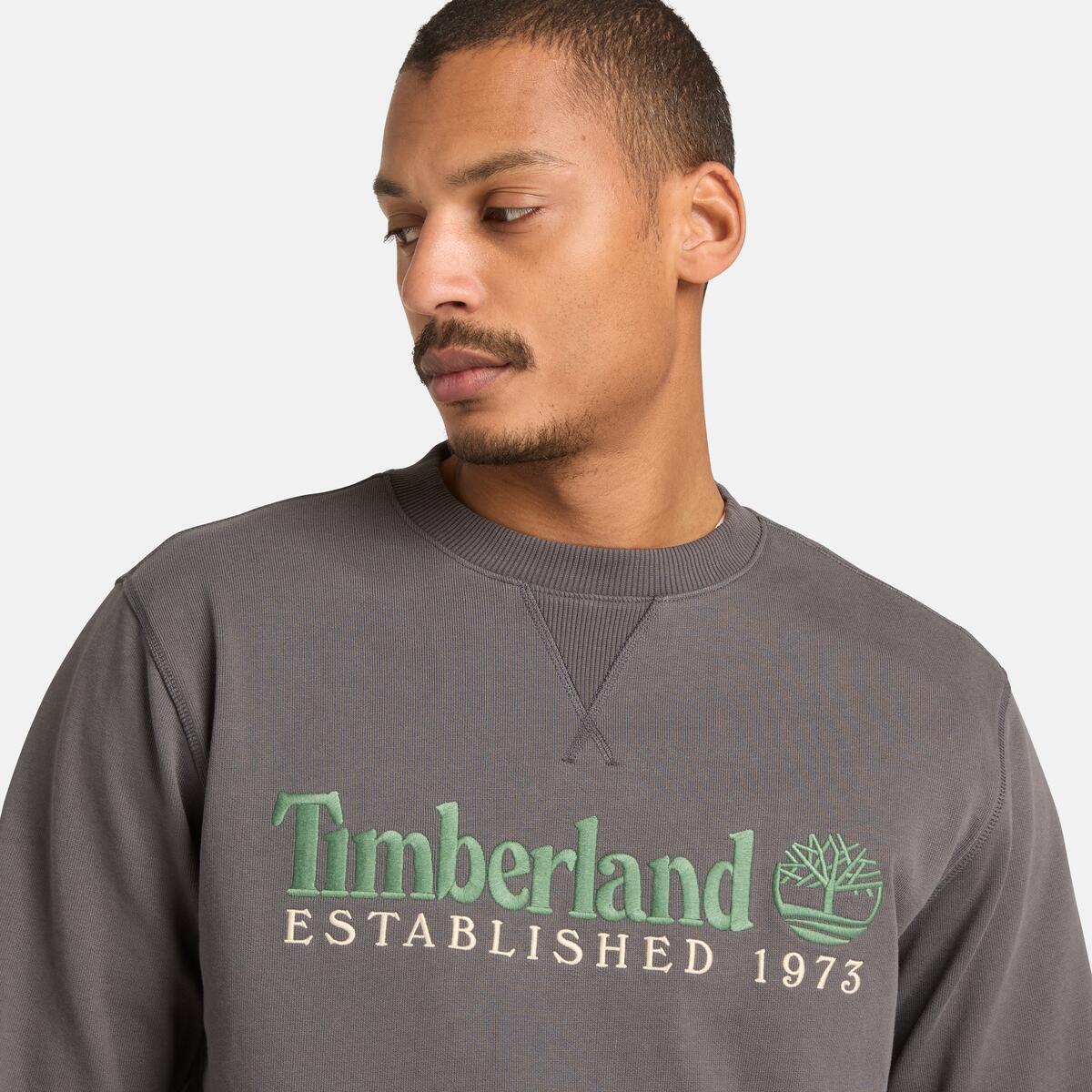 Men's Established 1973 Logo Crew - Image 4