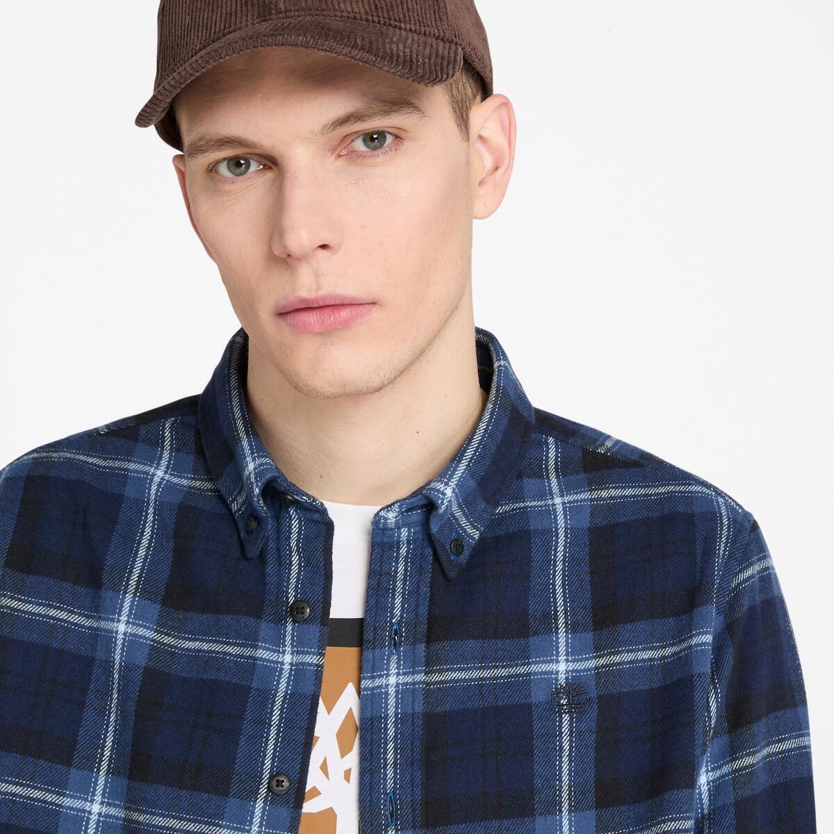 Men's Flannel Check Shirt - Image 3