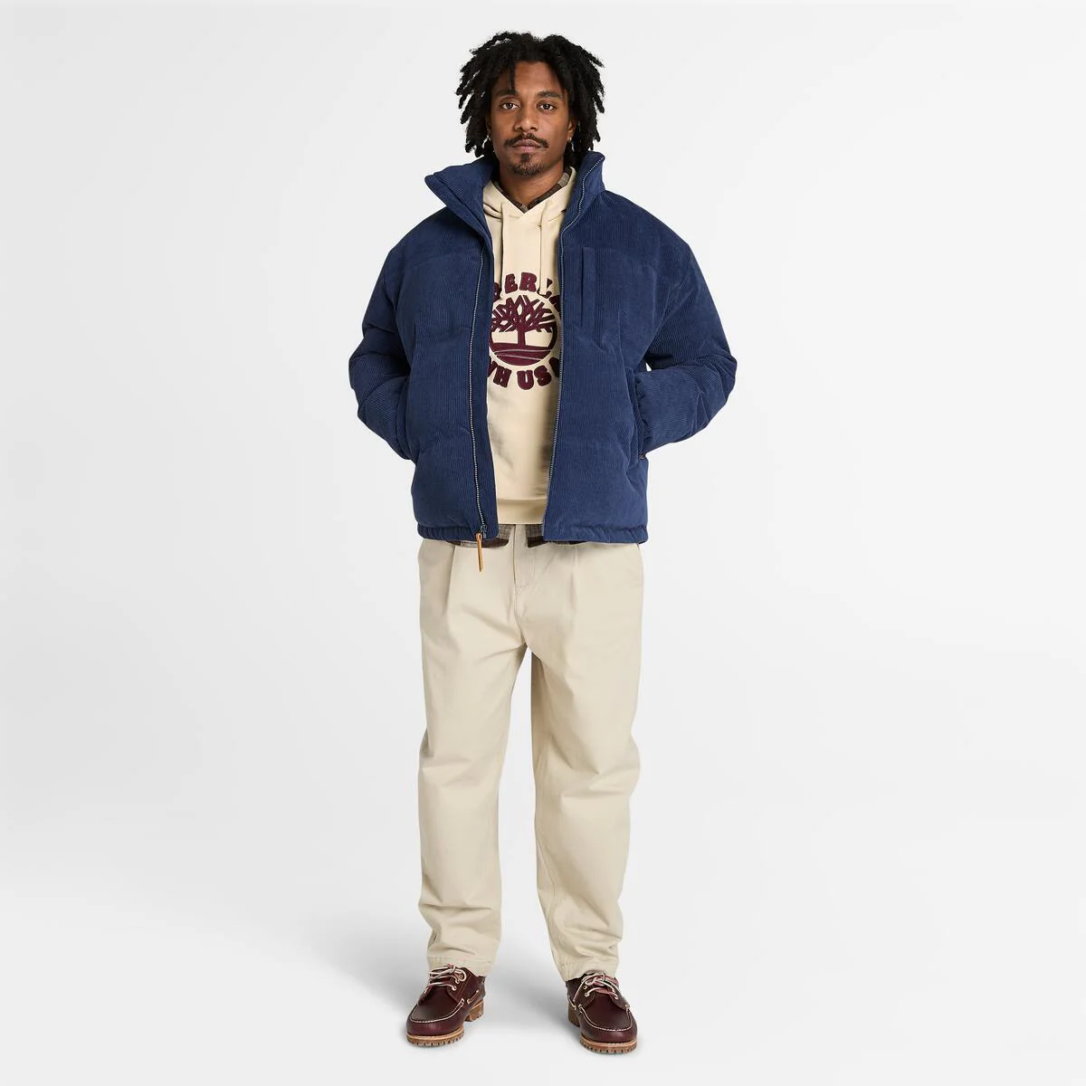 Men's Goose Eye Waterproof Corduroy Jacket - Image 2