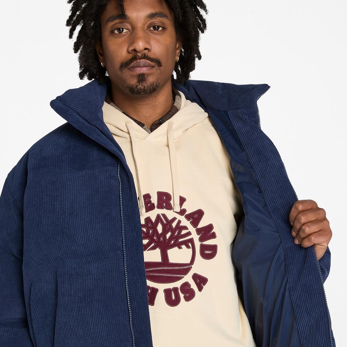Men's Goose Eye Waterproof Corduroy Jacket - Image 3