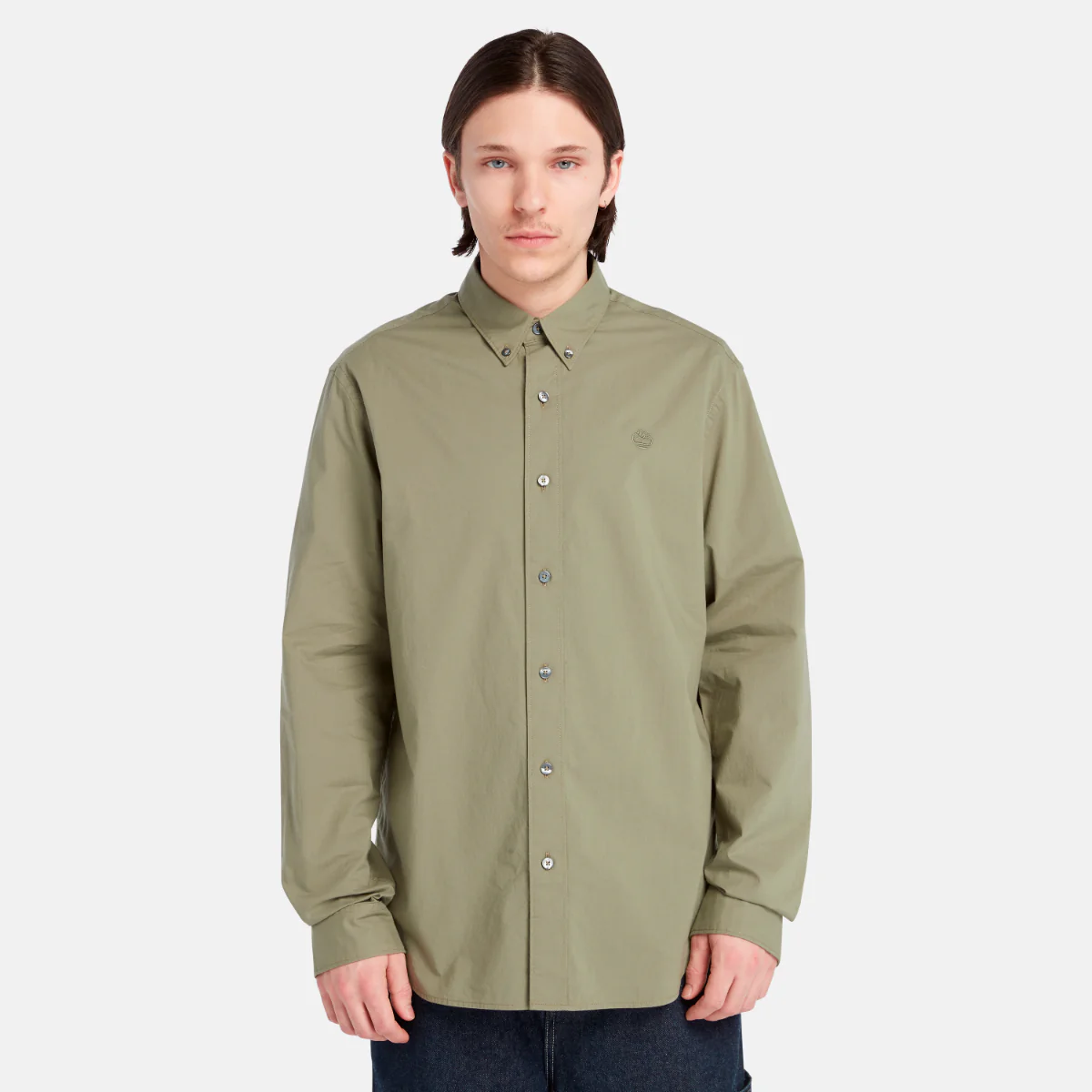 Men's Solid Poplin Shirt