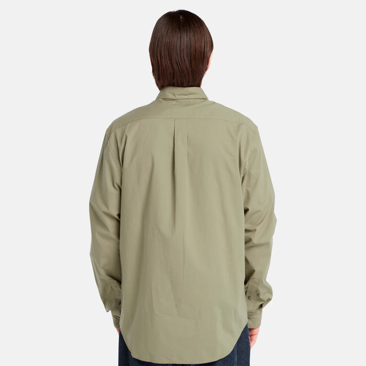 Men's Solid Poplin Shirt - Image 4