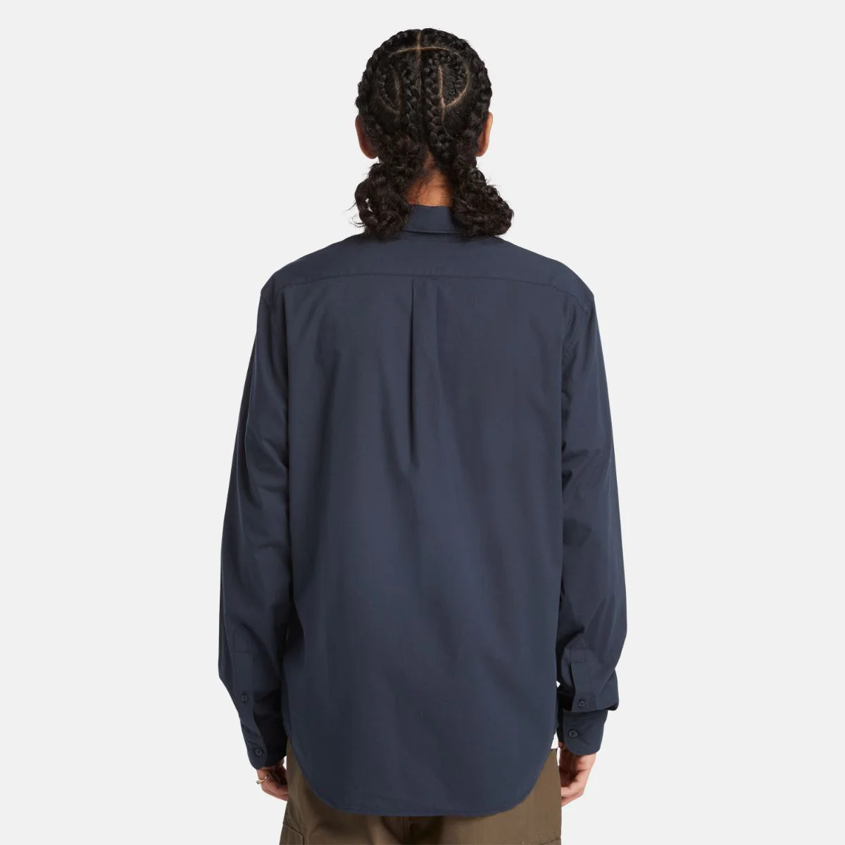 Men's Solid Poplin Shirt - Image 5