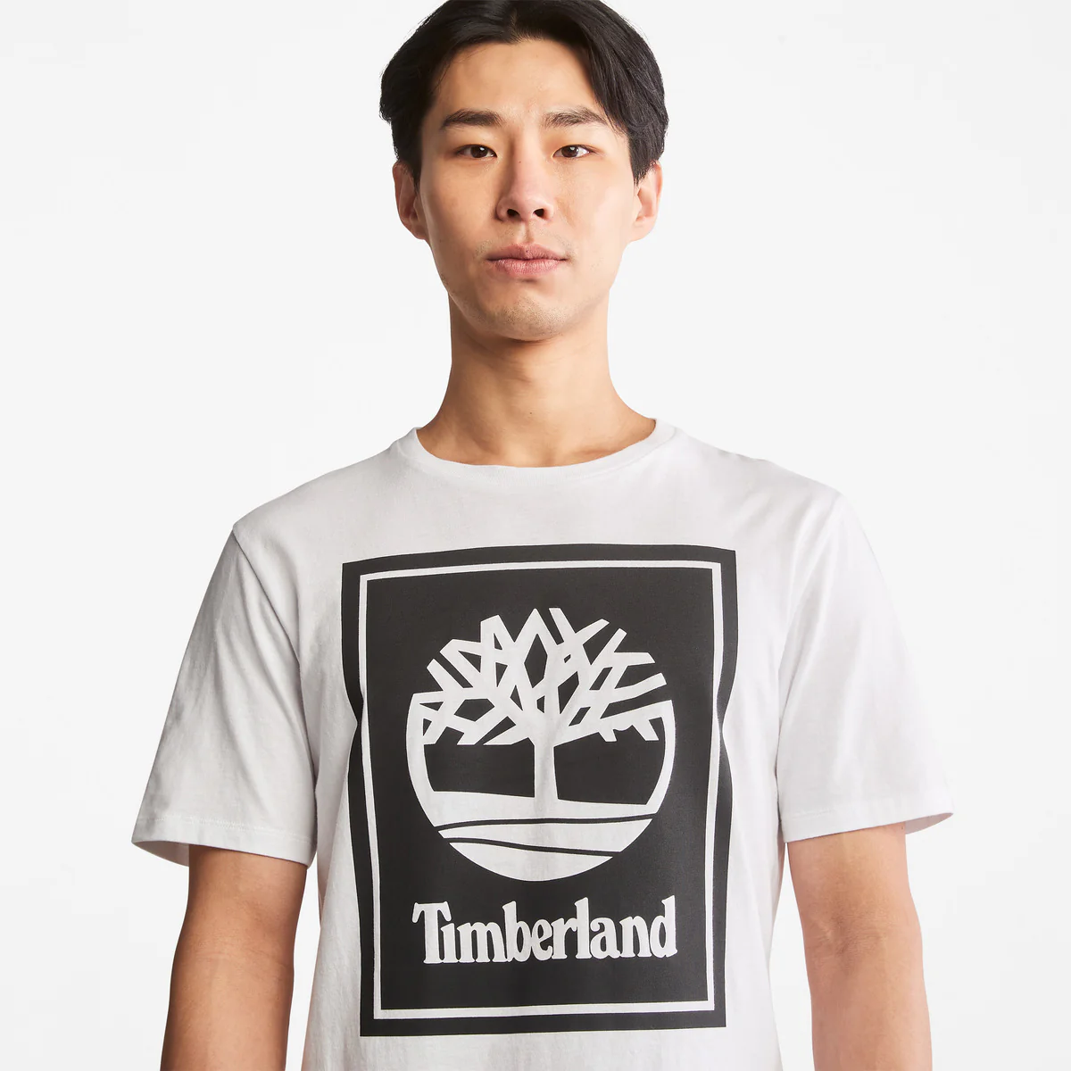 Men's Stack Logo Tee - Image 4