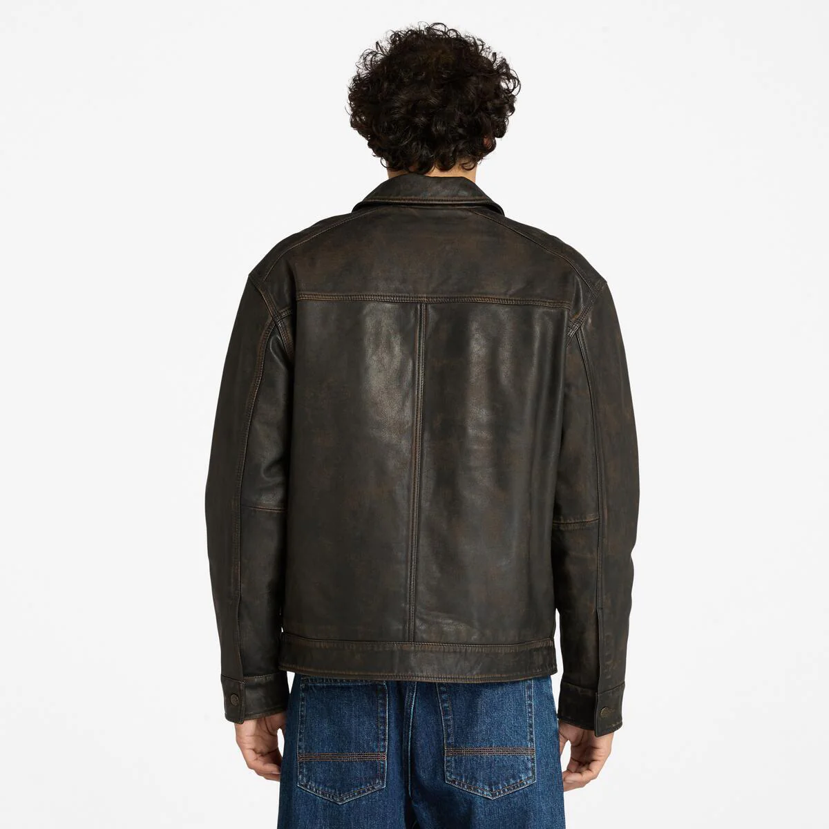 Men's Strafford Leather Jacket - Image 5