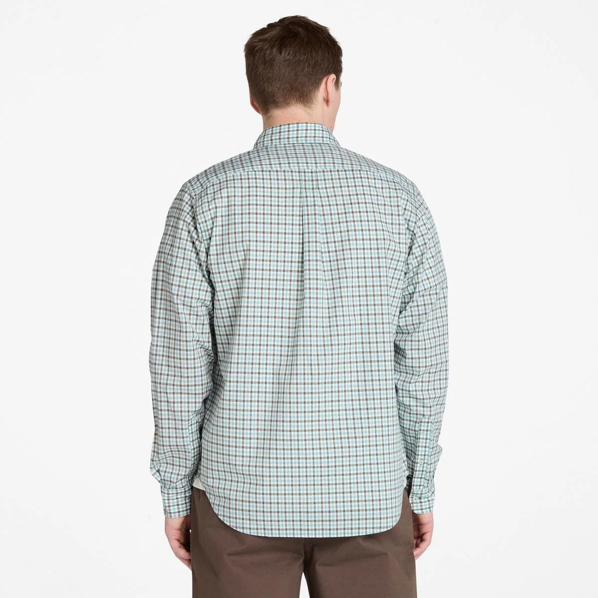 Men's Stretch Gingham Shirt - Image 4