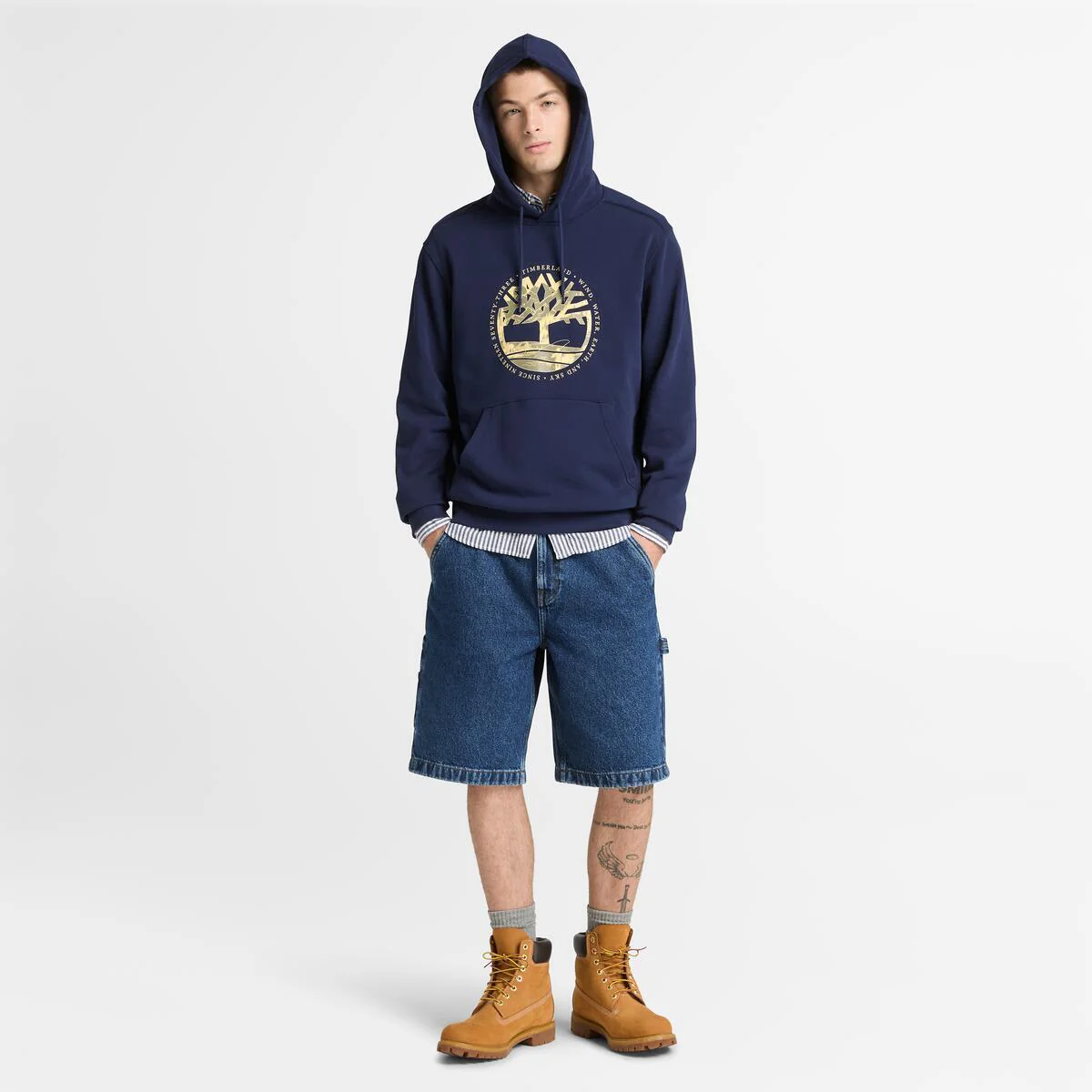 Men's Tree Logo Hoodie - Image 2