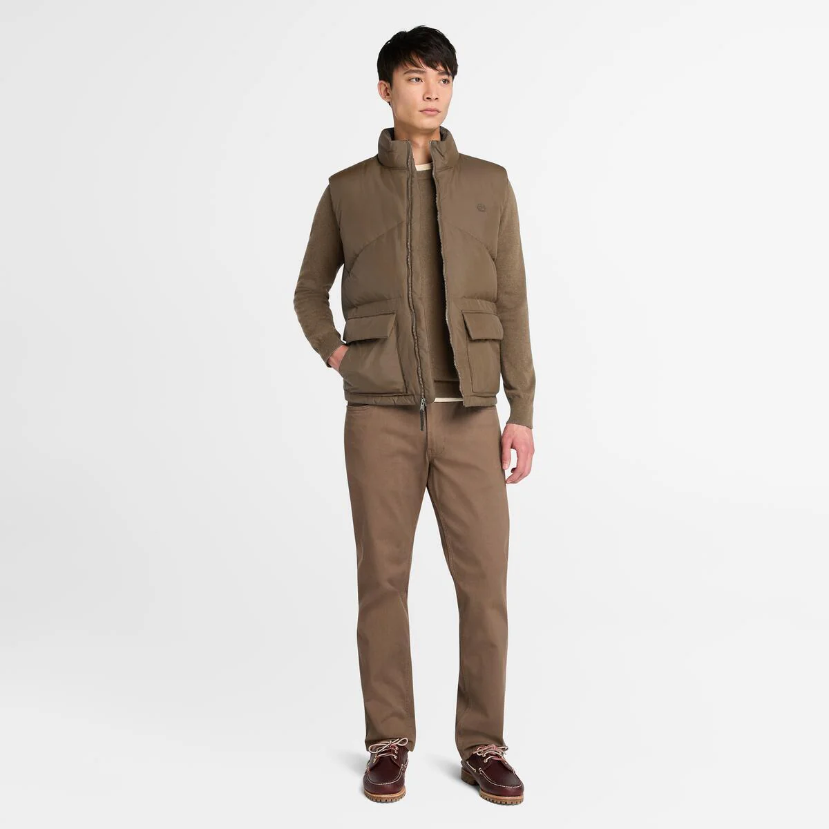 Men's Utility Down Puffer Vest - Image 2