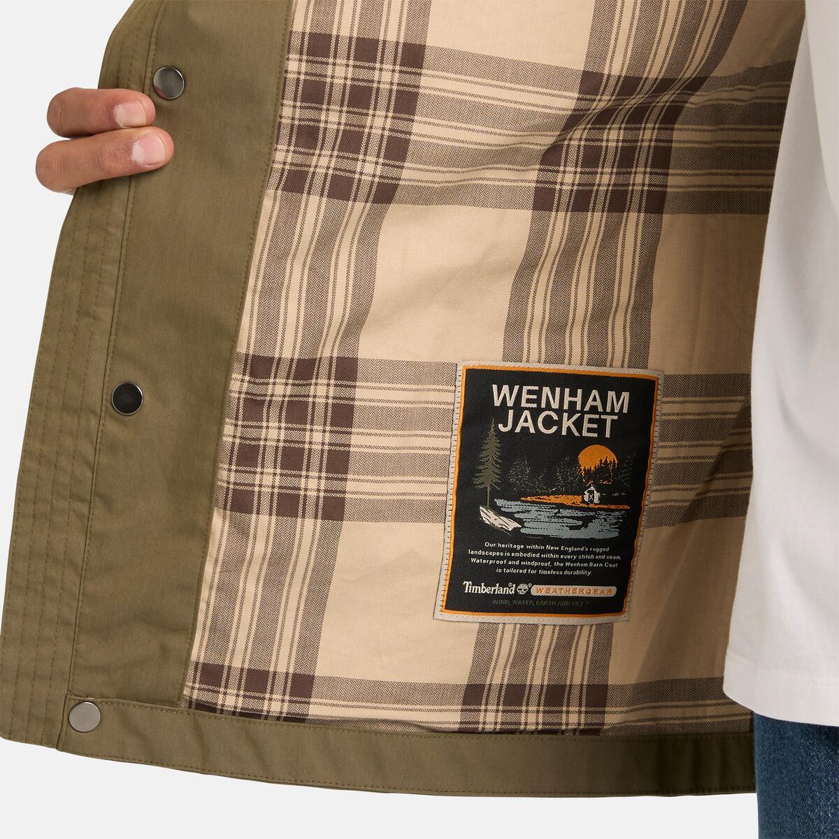 Men's Wenham Waterproof Barn Coat - Image 4