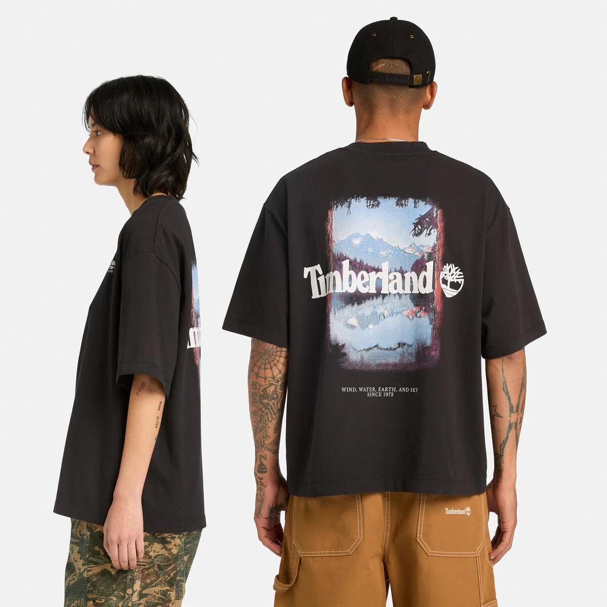 Unisex Back Graphic Tee - Image 3