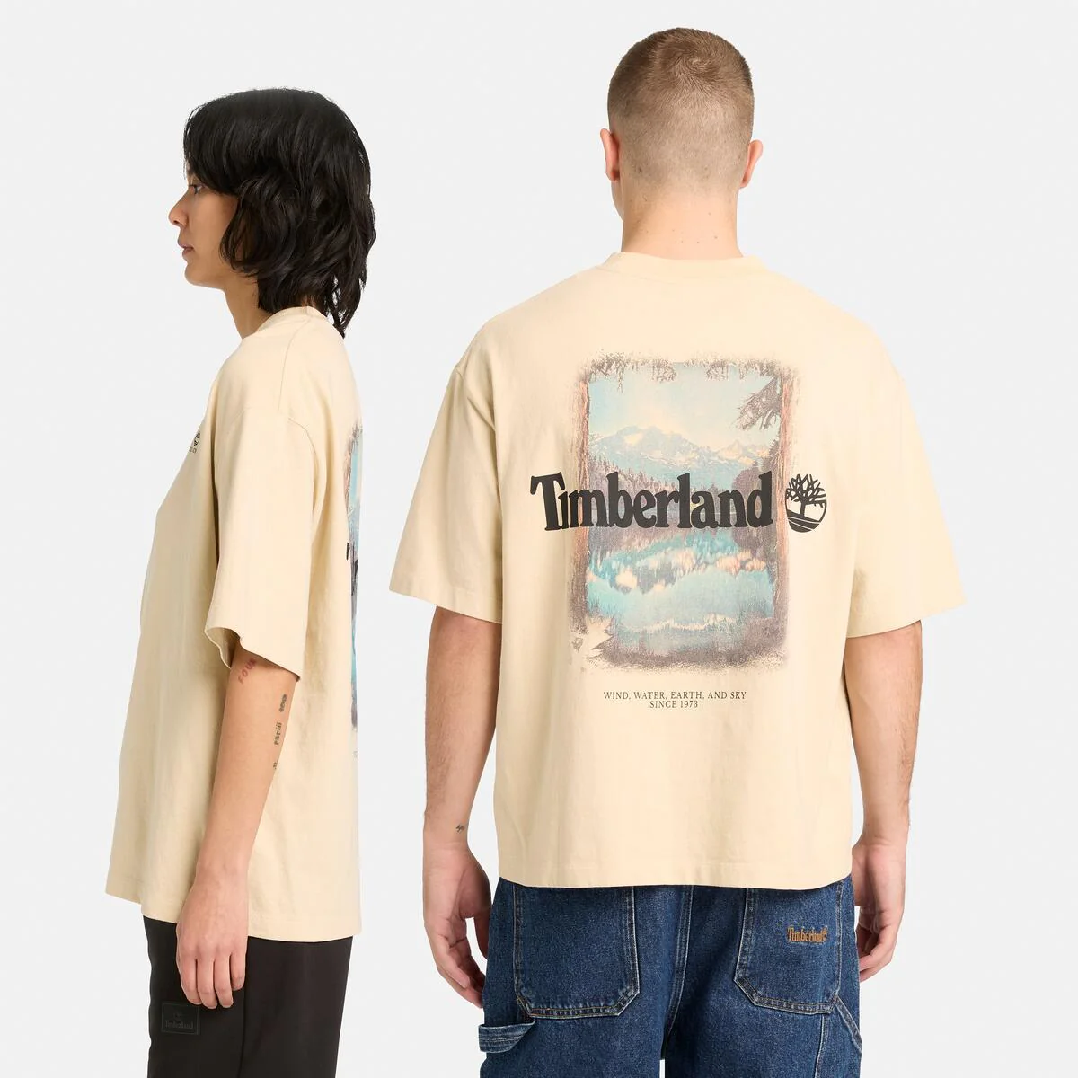 Unisex Back Graphic Tee - Image 3