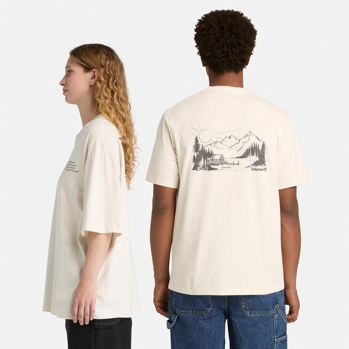 Unisex Back Graphic Tee - Image 3