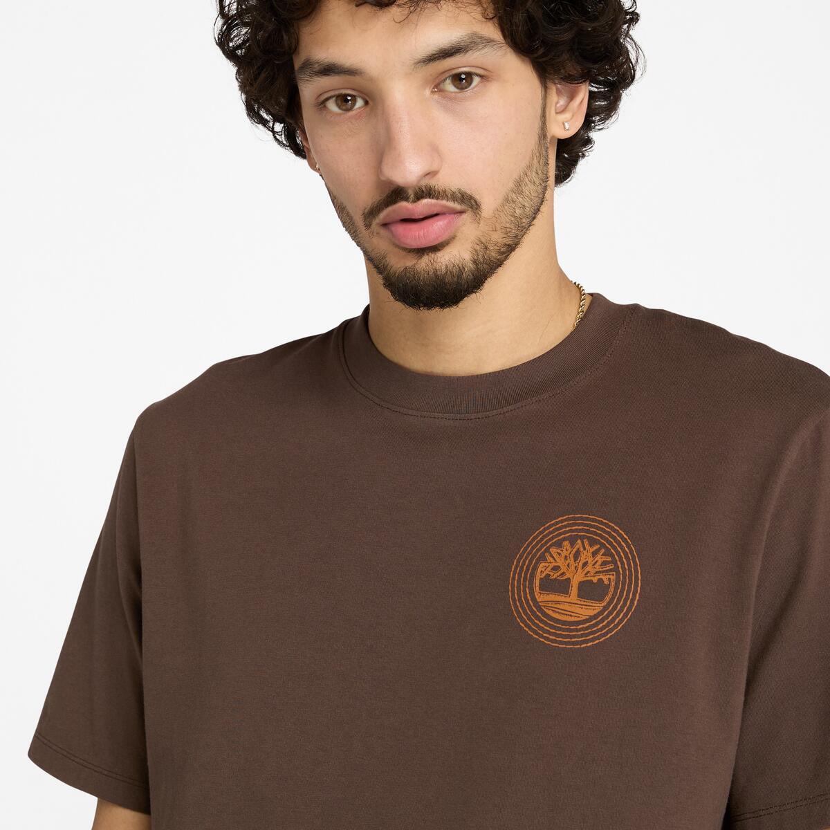 Unisex Back Tree Logo Tee - Image 4