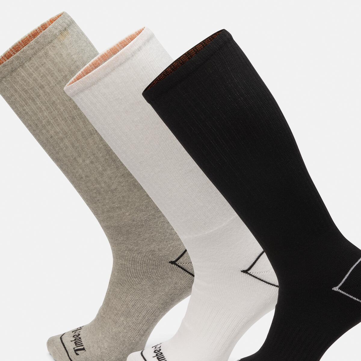 Unisex Bowden Full Cushion Crew Socks - 3 Pack - Image 3