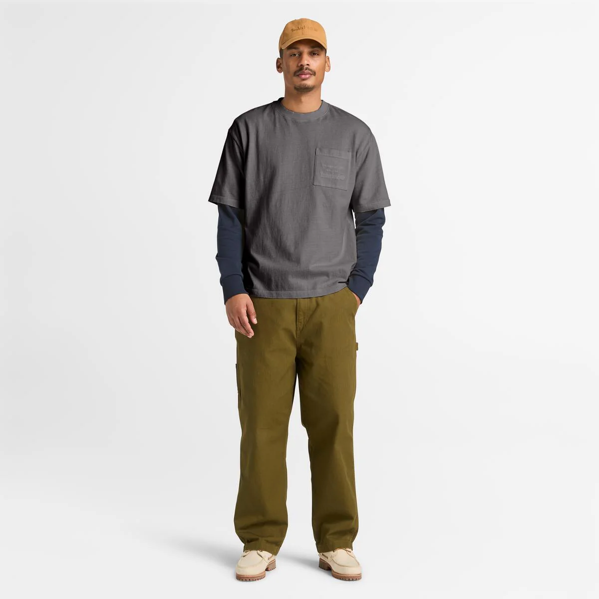 Unisex Chest Pocket Tee - Image 3