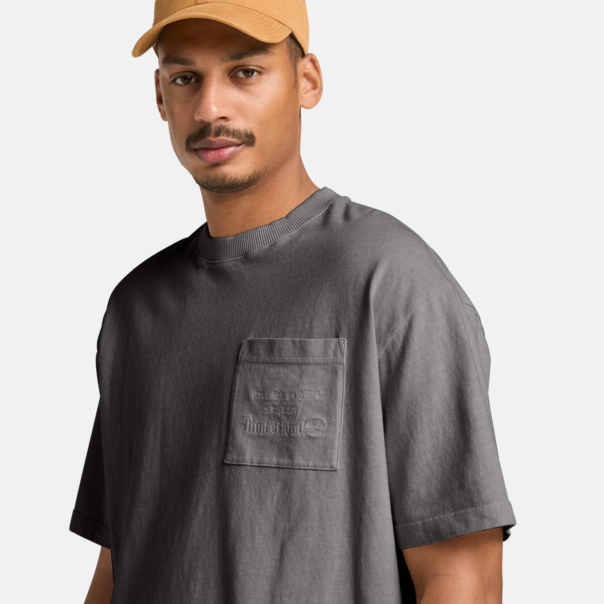 Unisex Chest Pocket Tee - Image 4