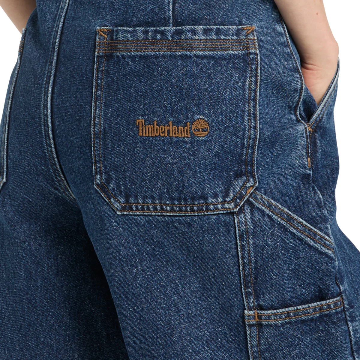 Unisex Denim Carpenter Shorts - Image 5