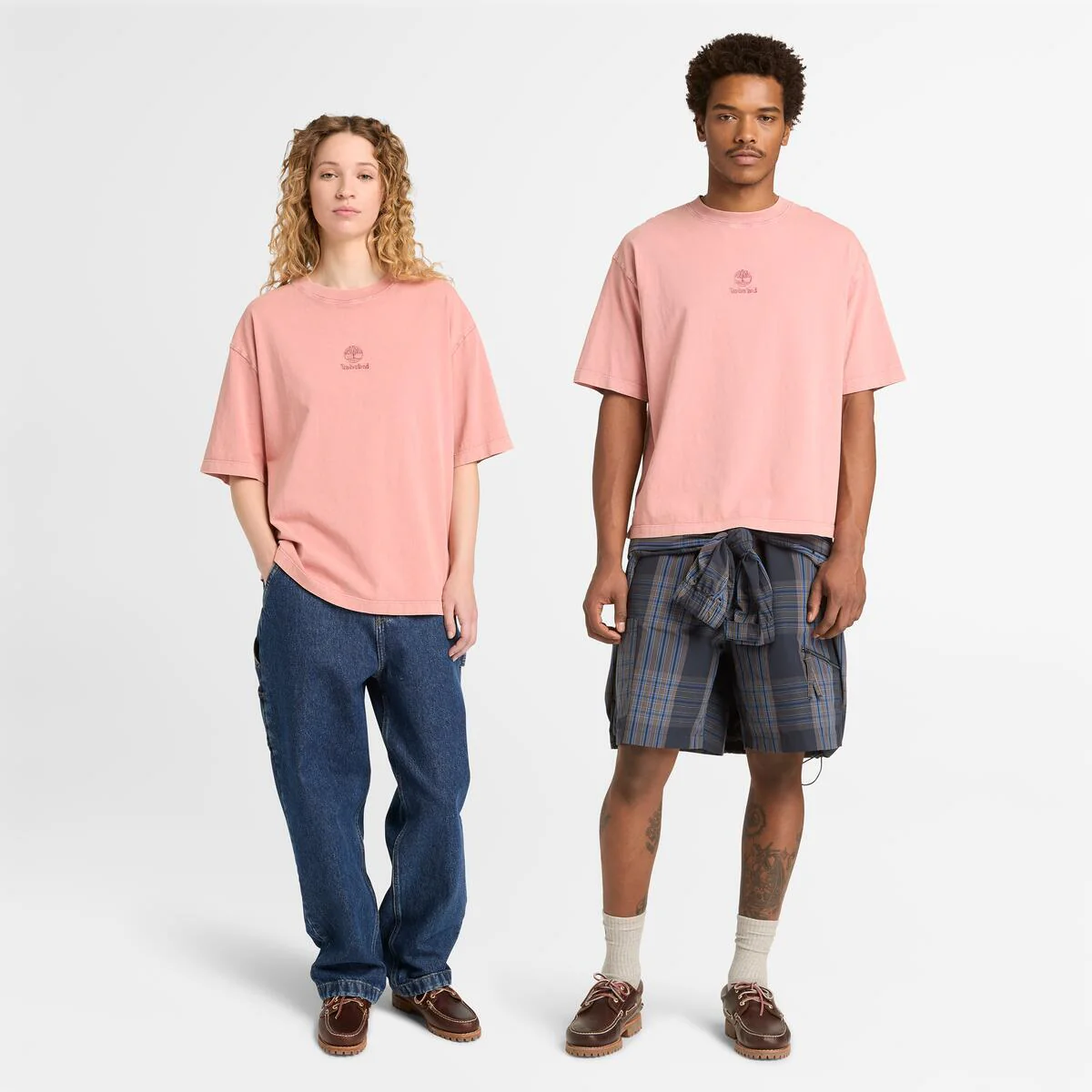 Unisex Embroidered Logo Tee - Image 2