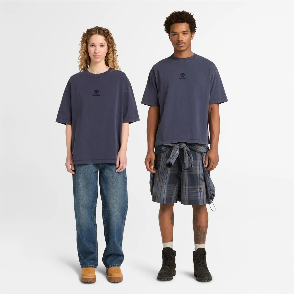 Unisex Embroidered Logo Tee - Image 2