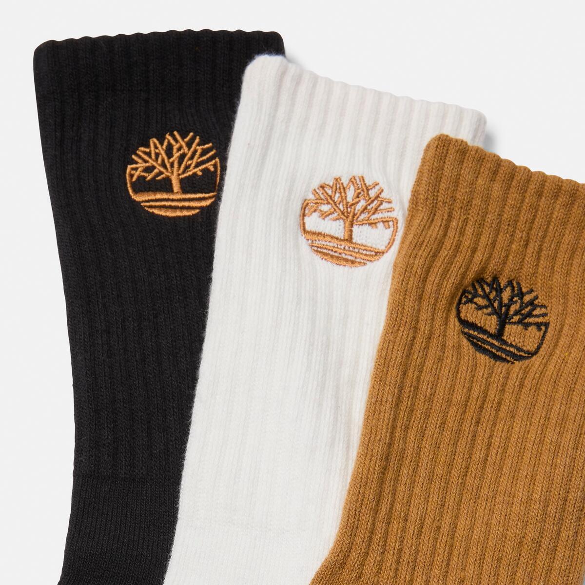 Unisex Crew Socks - 3 Pack - Image 2