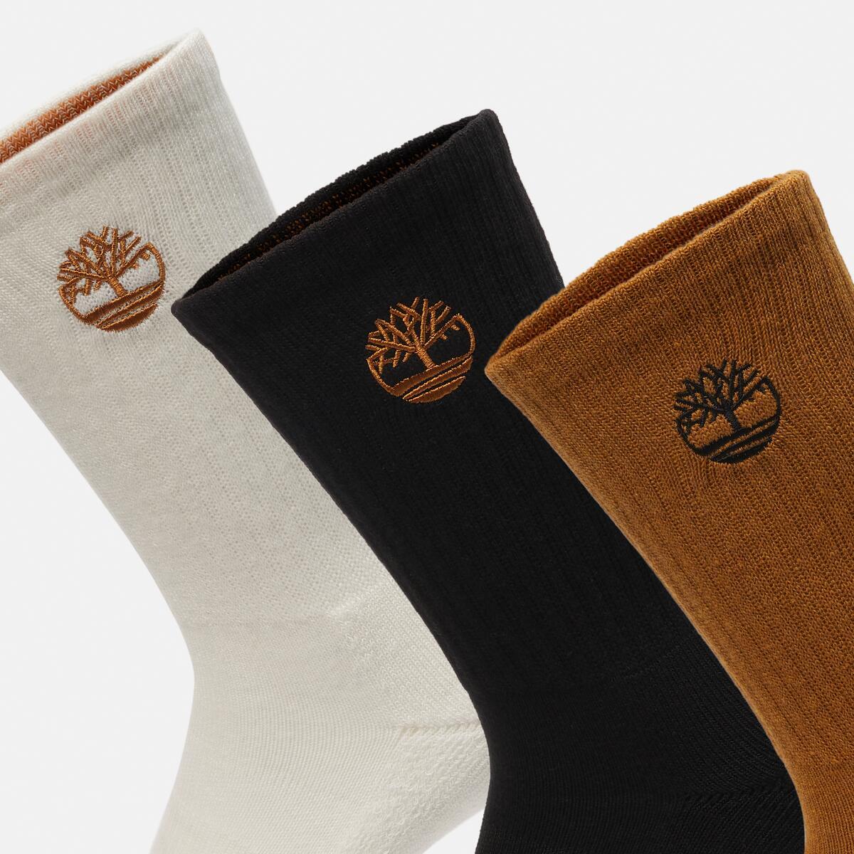 Unisex Crew Socks - 3 Pack - Image 3