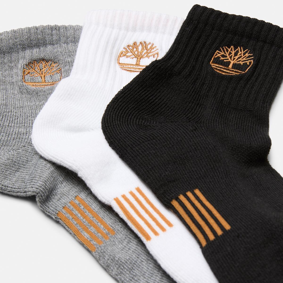 Unisex Village Quarter Socks - 3 Pack - Image 2