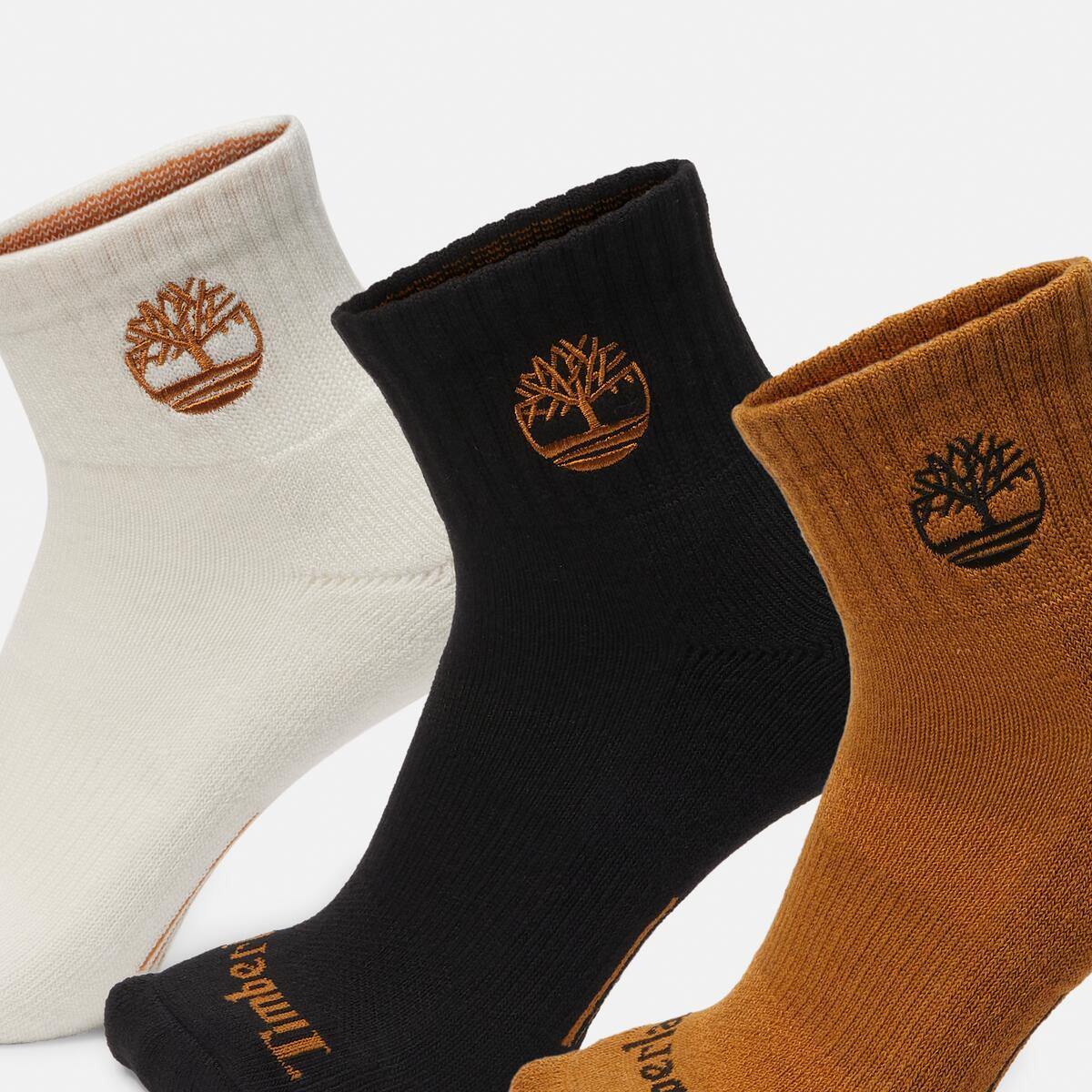 Unisex Quarter Crew - 3 Pack - Image 3