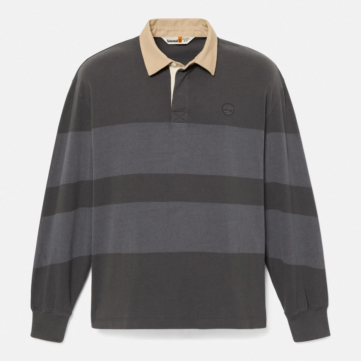 Unisex Striped Rugby Polo - Image 5