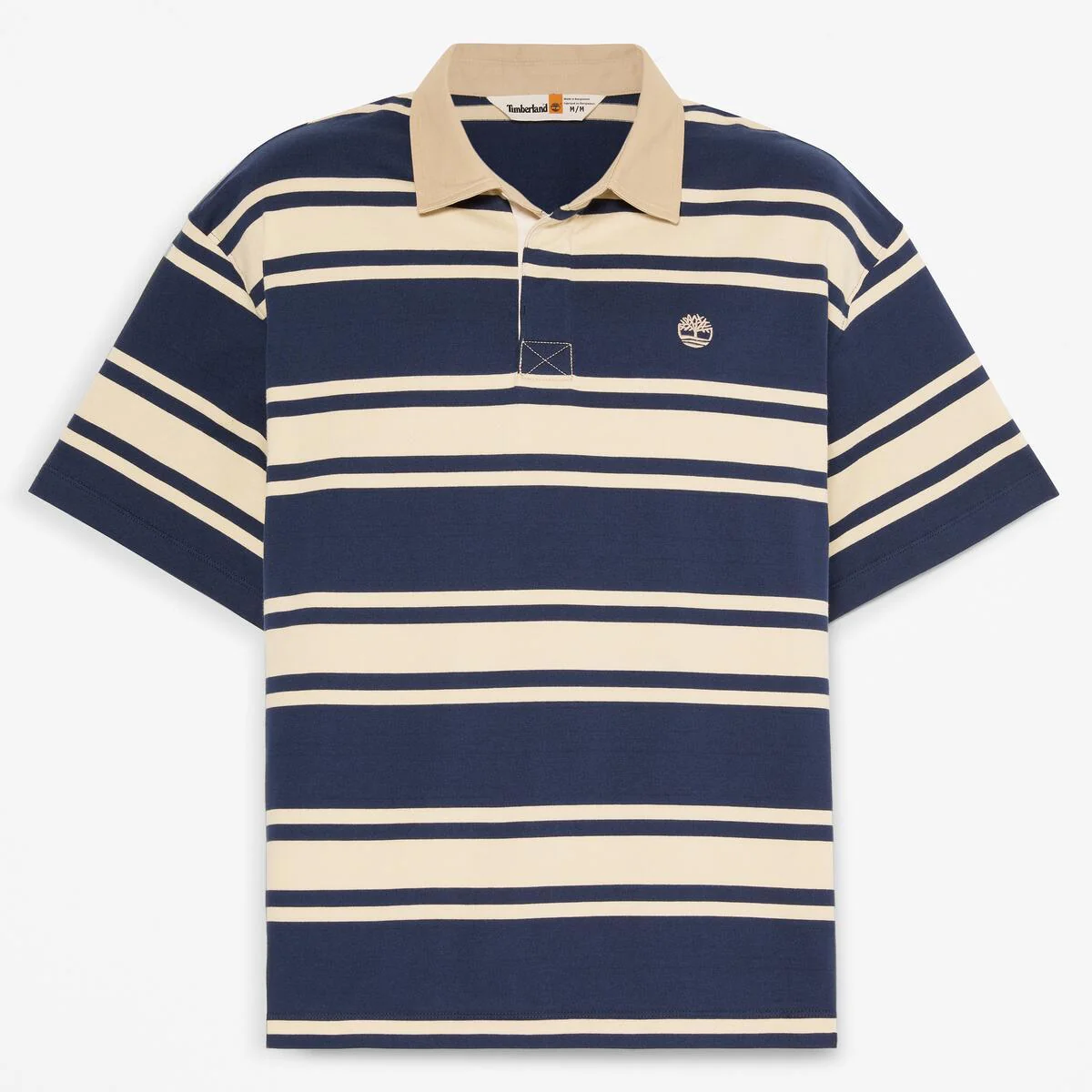 Unisex Striped Rugby Polo - Image 5