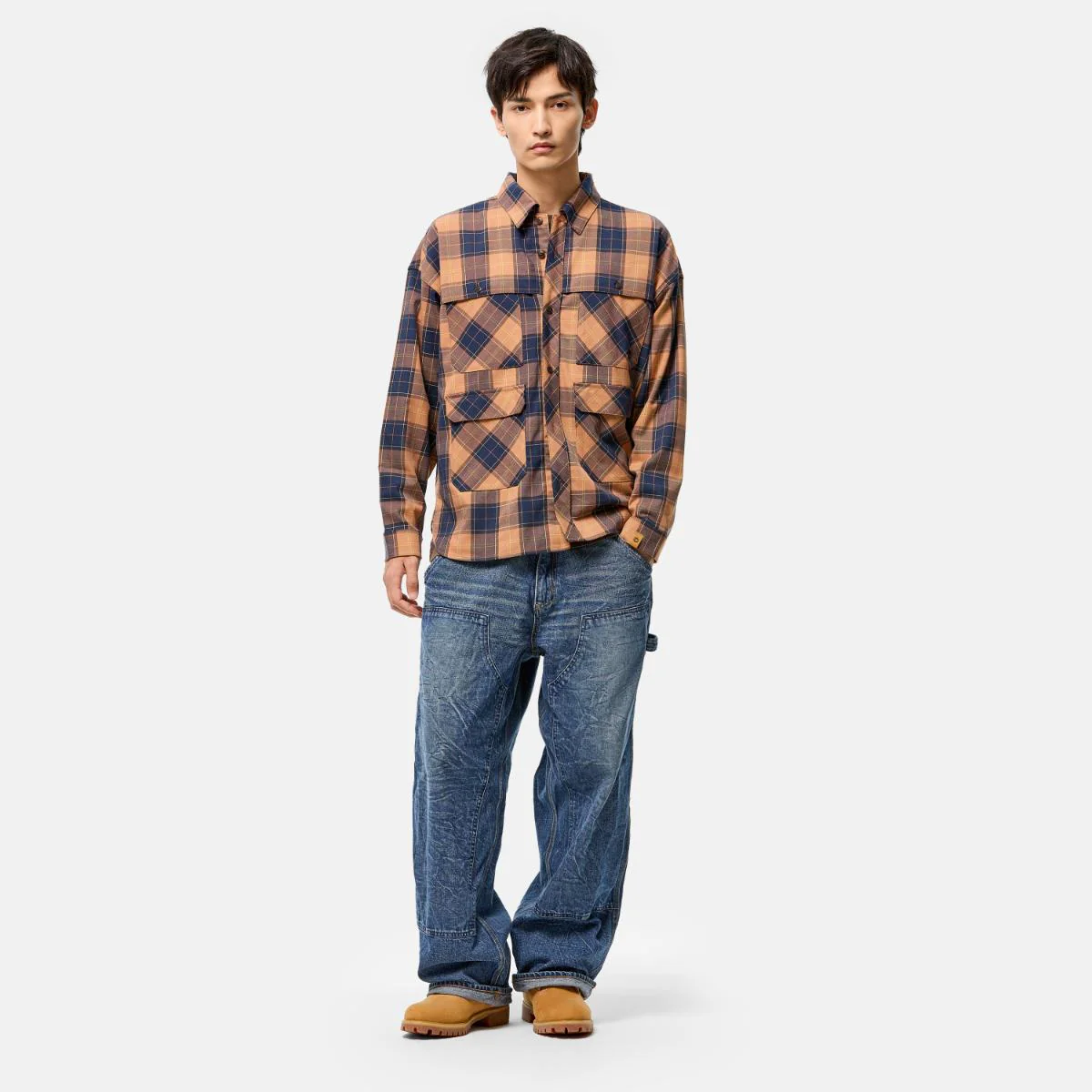 Unisex Tokyo Design Collective Utility Pocket Shirt - Image 2